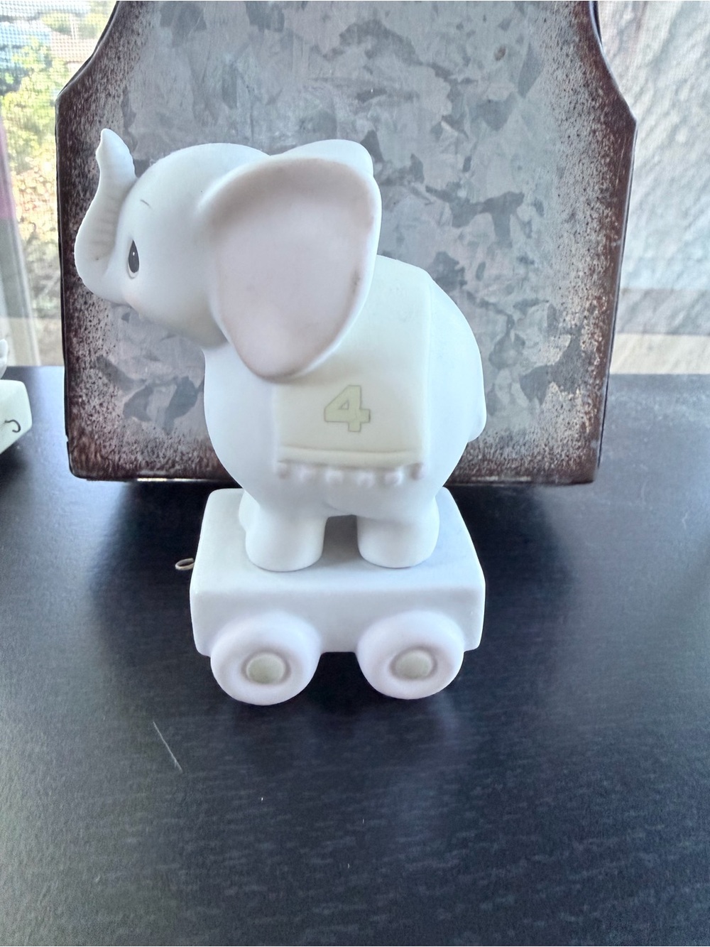 Precious Moments- Age 4 Birthday Train Animal